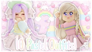 ꒰ 🍰🌸 Pastel Outfits ୨୧ Royale High [upl. by Hanid306]