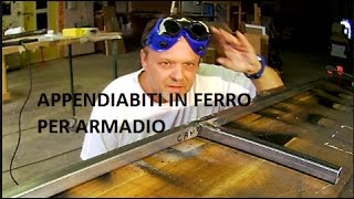 APPENDIABITI IN FERRO PER ARMADIO [upl. by Malinowski]