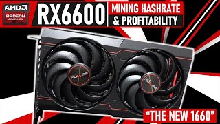 RX6600 Mining Hashrate Overclock Settings amp Profitability [upl. by Rance987]