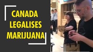 Your Story Canada legalises recreational marijuana [upl. by Ahsetra]