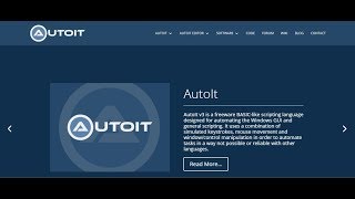 AutoIT tutorial 1  Get Auto It install amp Introduction [upl. by Nadya392]