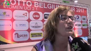 Lotto belgium Tour voor dames in Ninove en Geraardsbergen [upl. by Kathryn531]