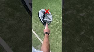 HOW to hold your padel racket padel padeltips [upl. by Nugent]