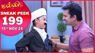 Malli Serial  EP 199 Sneak Peek  15th Nov 2024  Nikitha  Vijay  Saregama TV Shows Tamil [upl. by Carr]