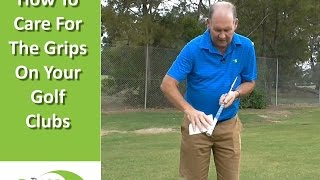 How To Care For The Grips On Your Golf Clubs [upl. by Aseela]