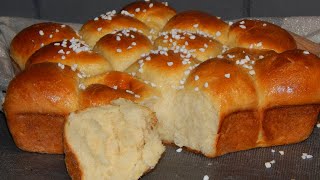 Panbrioche con farina di mandorle e latte condensato [upl. by Ahsieat]