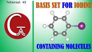 Gaussian Basis Set for Iodine and Bromine Containing Molecules  Gaussian 0916 Calculations [upl. by Joell]