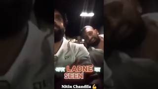 nitin chandila vs ajaz khan🤬 trending nitinchandila fightingyoutubeshorts shortsfeedviralshort [upl. by Meaghan]