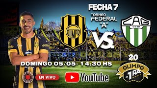 Federal A  Olimpo de Primera  Fecha 7  Olimpo vs Germinal [upl. by Lak]