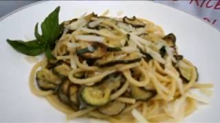 PASTA E ZUCCHINE Spaghetti alla Nerano 😋 [upl. by Katlin]