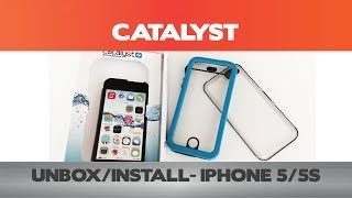 Catalyst Waterproof iPhone case  UnboxInstall [upl. by Airalednac]