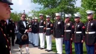 In Loving Memory  Lance Cpl Squire Skip Wells  Highland Bagpipes [upl. by Leverett]