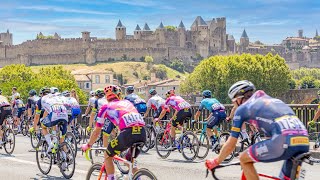 Carcassonne Tour de France 2022 [upl. by Ahsotal738]