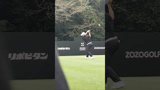 Kevin Yu First shot ケビン・ユ zozochampionship golfswing [upl. by Gilliette775]