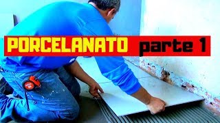 COMO ASSENTAR PORCELANATO SEM ERRAR VÍDEO 1 [upl. by Alejandrina]