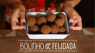 Como Fazer BOLINHO DE FEIJOADA  Receita 38 TORRADA TORRADA [upl. by Notrub915]