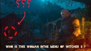 MindBlowing Fact About The Menu Of Witcher 3🤯 [upl. by Atekram]