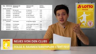 📰 Neues von den Clubs – Folge 4 Rahmenterminplan steht fest 📰 [upl. by Gnot]