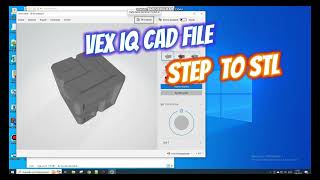 How to convert STEP file to stl [upl. by Kentigerma484]