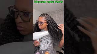 Pre Braided 13x6 HD Lace Frontal Wig Invisible Tiny Knots [upl. by Granoff920]