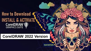 How to Download install and Activate CorelDRAW 2022 full Version  CorelDRAW Graphics Suite [upl. by Esela]