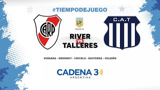 🔴 EN VIVO  RIVER PLATE vs TALLERES  Liga Profesional  Fecha 16  Cadena 3 Argentina [upl. by Yvon]