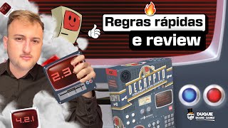 DECRYPTO Edição de 5 Anos  Regras e Review [upl. by Wrightson369]