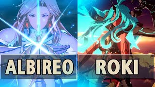 GBVSR🔥Albireo Katalina Vs Roki Versusia🔥 High Level Gameplay [upl. by Alodee]