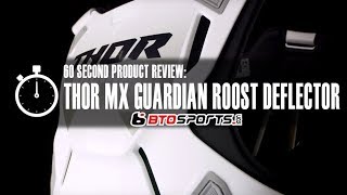 Thor MX Guardian Roost Deflector  60 Second Product Review [upl. by Niad]