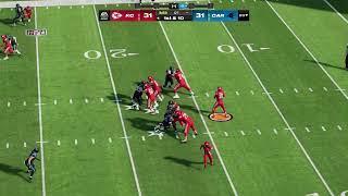 Madden NFL 24 chiefs vs panthers CPU vs CPU [upl. by Wilson]