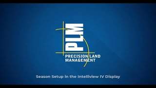 Season Setup in the Intelliview IV Display [upl. by Ahsinak]