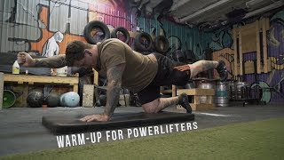 My Current Powerlifting WarmUp [upl. by Norad156]