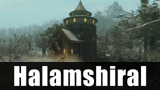 Skyrim Mods  Halamshiral Mage Tower 4kHD [upl. by Ydnik623]