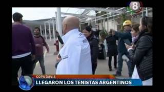 Llegaron los tenistas Argentinos [upl. by Annawot]