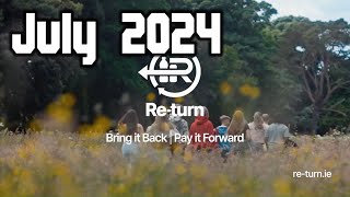 Return  Irelands Deposit Return Scheme  July 2024 ad [upl. by Xantha]