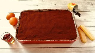 TIRAMISU  la ricetta perfetta per un tiramisù classico [upl. by Haye593]