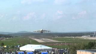 Antonov An225 Mriya  Антонов Ан225 Мрія take off from Zürich Airport [upl. by Ramin869]