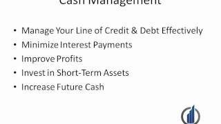 What Does a CFO Do Cash Management [upl. by Slin]