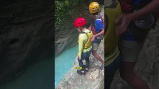 겁없는 아들의 8미터 계곡 절벽 점프세부 카와산 캐녀닝  Kawasan Canyon Cliff Jumping [upl. by Gustavo]