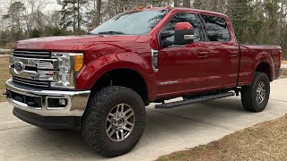 F250 will 37s fit on 25” leveling kit [upl. by Akcirehs]