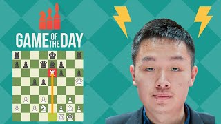 Wei Yi Channels The Powers of Mikhail Tal FIDE Grand Prix [upl. by Clarette]