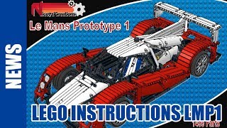 News  Building Instructions for LMP1 RaceCar and Honda RA300 [upl. by Carmelita]