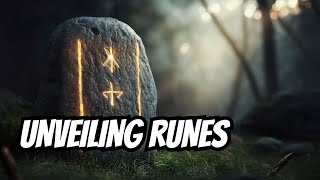 Discover the Origins History and Meaning of Runestones 🔮  Ancient Wisdom Unveiled [upl. by Smallman]