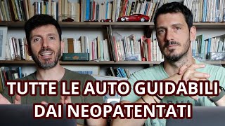 Auto per neopatentati 20242025 la lista con tutti i modelli [upl. by Annawoj]