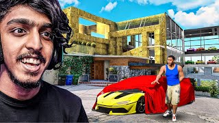 GTA 5  Upgrading Franklins House into CAR SHOWROOM [upl. by Llenhoj]