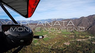 4K Planata Monte Novegno  Hang Gliding [upl. by Eirolav294]