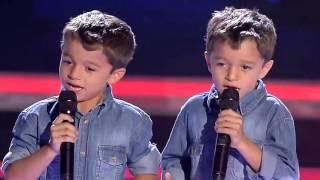 MUY EMOTIVOLos gemelos de La voz kids España dedican una canción a su famila xBaGoXx [upl. by Bluma]