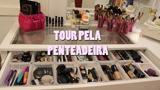 Tour pela minha penteadeira [upl. by Enela973]