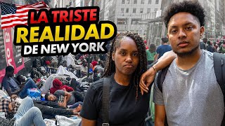 Migración AL POR MAYOR en Nueva York  Una realidad impactante [upl. by Ailongam]