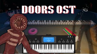 Doors Music OST Doors Floor 2  Roblox Piano [upl. by Ecneps]